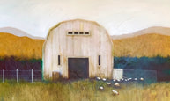 Barn and Chickens 48